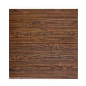 PAPEL TAPIZ 3D MADERA 70X70X0.6 CM MARRON