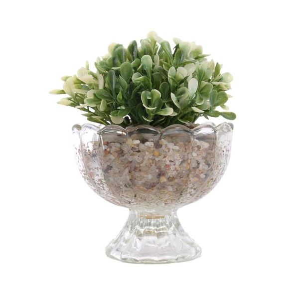 PLANTA ARTIFICIAL C/BASE 10X10X10 CM VERDE (FLW38-027A)