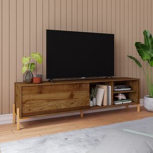 STAND TV SAM 0.515X0.335X1.85 MTS MARRON