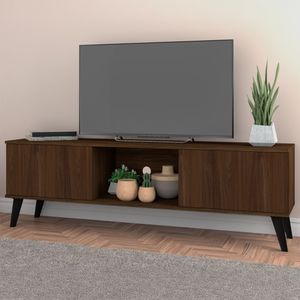 STAND TV PARKER 0.5X0.38X1.58 MTS MARRON