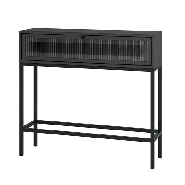 CONSOLA ROWAN 0.816X0.25X0.9 MTS NEGRO