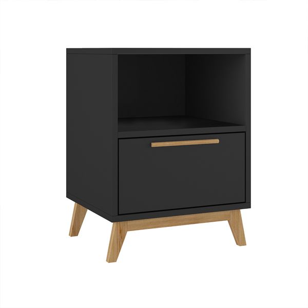 MESA AUXILIAR RAVELLO 0.51X0.35X0.38 MTS NEGRO/NATURAL