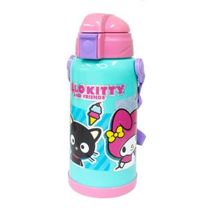 SCOOL BOTELLA TERMICA C/CAÑA 300 ML HELLO KITTY FRIENDS (703596)