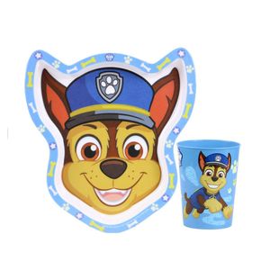 SCOOL SET MENAJE MELAMINE 2 PZS 430 ML PAW PATROL H (703795)