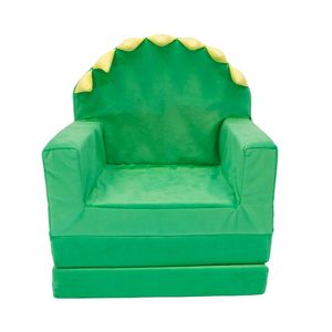 SOFA CAMA INFANTIL DINO VERDE