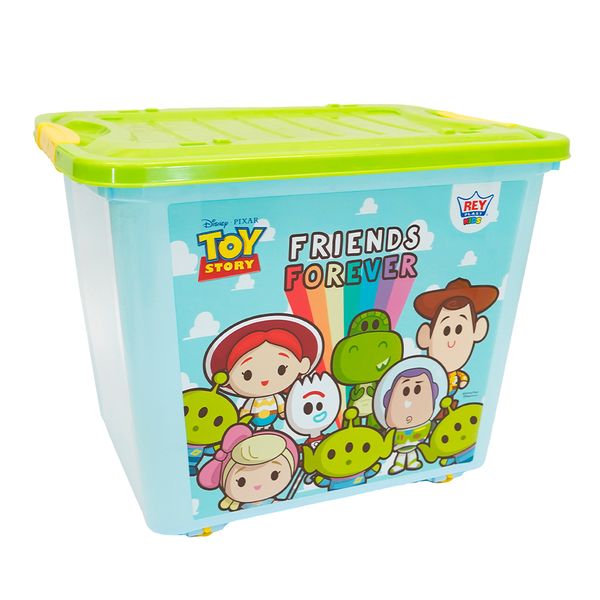 REYPLAST CAJA MOVIL SUPREMA # 40 28LT TOY STORY II CELESTE