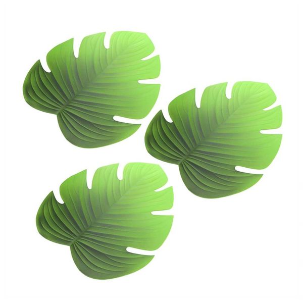 JGO INDIVIDUALES HOJA 37X48 CM VERDE (HME9-048)