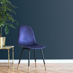 PAPEL TAPIZ FASHIONISTA DISCO GLITTER 0.52X10 MTS NAVY