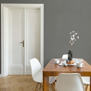 PAPEL TAPIZ FRESCA PLAIN 0.52X10 MTS DARK GREY