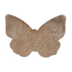 ALFOMBRA MARIPOSA 0.70 X 0.90 BEIGE
