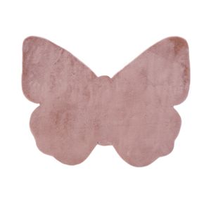 ALFOMBRA MARIPOSA 0.70 X 0.90 ROSA