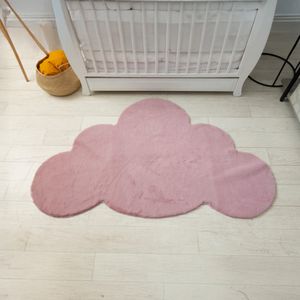 ALFOMBRA NUBE 0.80 X 1.20 ROSA