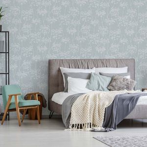 PAPEL TAPIZ SECRET GARDEN AURA 0.52X10 MTS BLUE