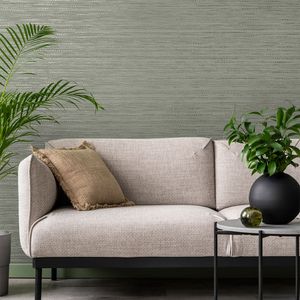 PAPEL TAPIZ TACTILE CHUNKY WEAVE 0.52X10 MTS SAGE