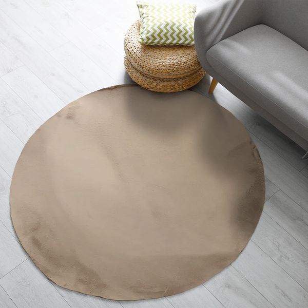 ALFOMBRA KATRINA 1.60 X 1.60 BEIGE