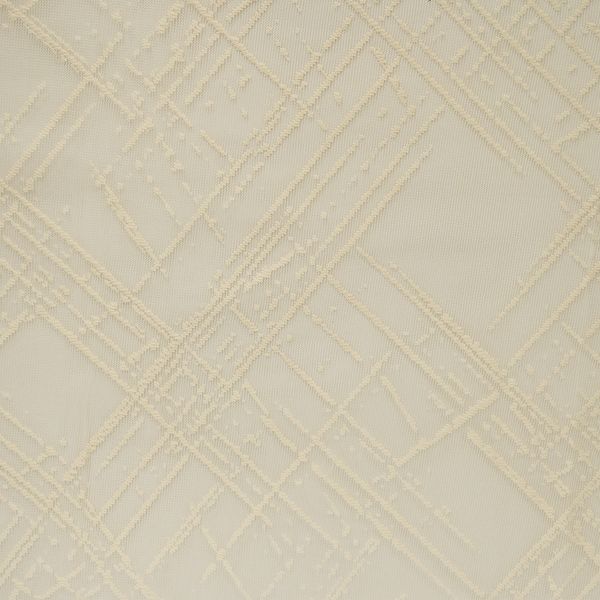 TELA TUL ENCAJE RAYAS BEIGE