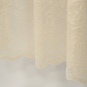 TELA TUL ENCAJE ONDAS BEIGE