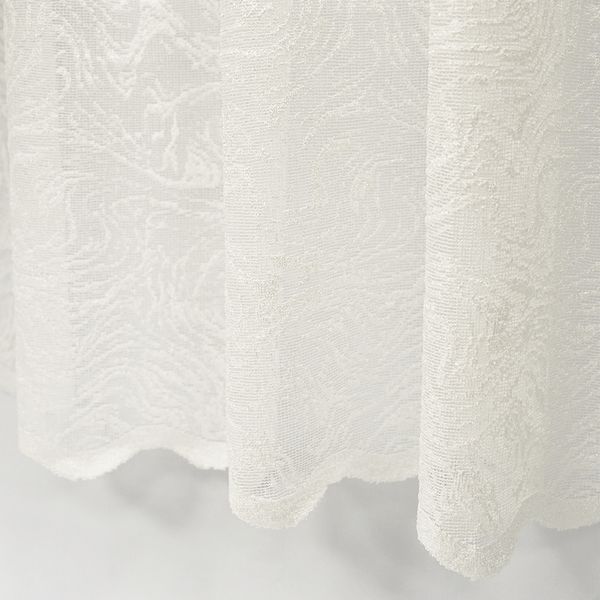 TELA TUL ENCAJE ONDAS BLANCO