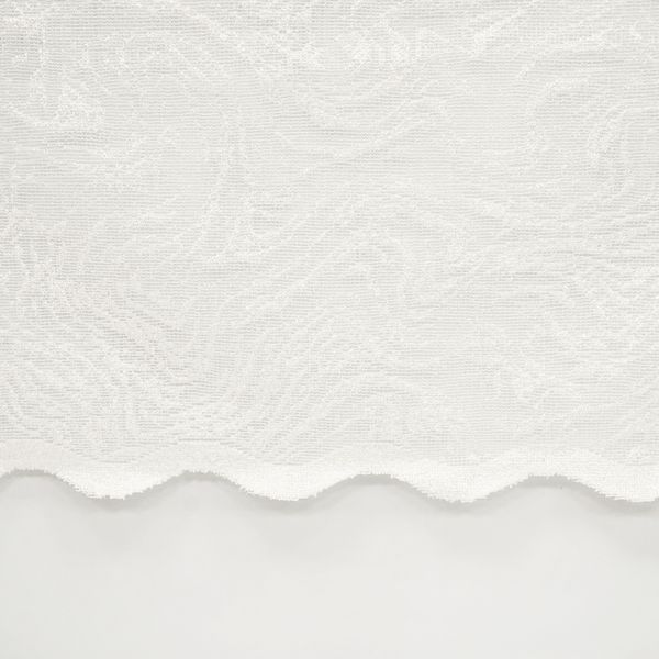 TELA TUL ENCAJE ONDAS BLANCO