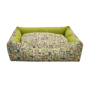 CAMA MASCOTA IMPERMEABLE AQUA GRANDE CUADROS VERDE (PT)