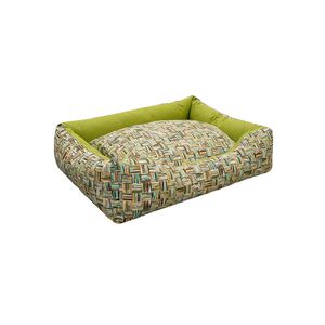 CAMA MASCOTA IMPERMEABLE AQUA CHICO CUADROS VERDE (PT)
