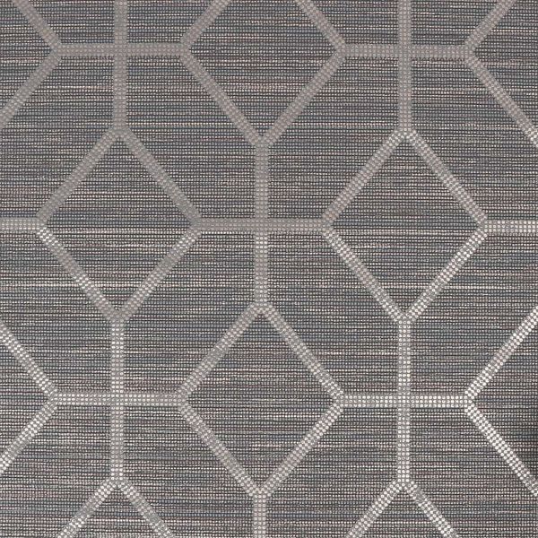 PAPEL TAPIZ OPULENCE ASSCHER GEO 0.52X10 MTS GREY