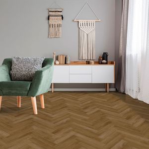 PISO SPC SENA 0.5X22.5X123.5 CM MARRON CLARO (RINDE 2.5 M2)