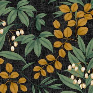 PAPEL TAPIZ S. EASY PERSEPHONE 0.52X10 MTS CHARCOAL/OCHRE