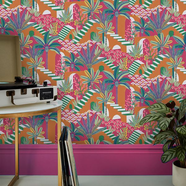 PAPEL TAPIZ ENVY VACAY 0.52X10 MTS SUMMER HEAT