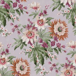 PAPEL TAPIZ SECRET GARDEN MARTHA 0.52X10 MTS MAUVE