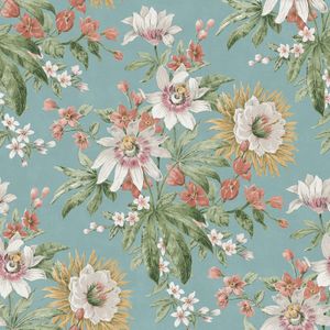 PAPEL TAPIZ SECRET GARDEN MARTHA 0.52X10 MTS DUCK EGG