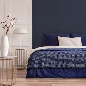 PAPEL TAPIZ OPULENCE MARQUISE PLAIN 0.52X10 MTS SAPPHIRE