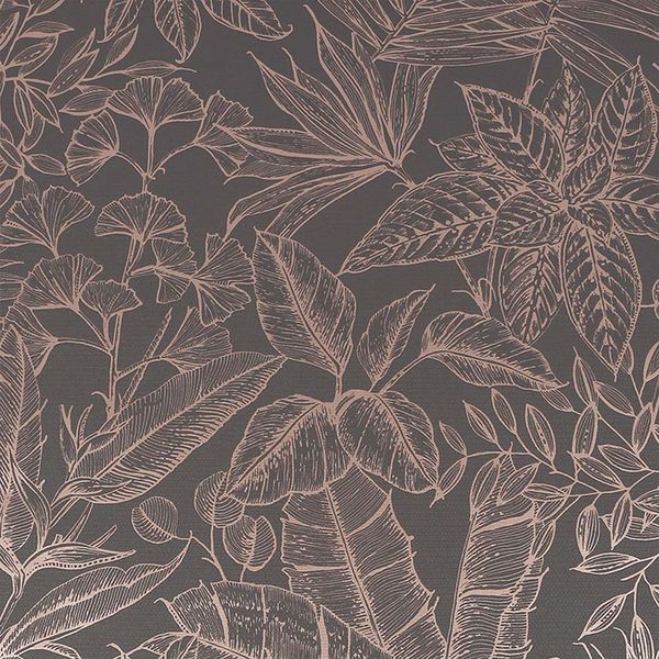 PAPEL TAPIZ OPULENCE PARADISE 0.52X10 MTS SMOKEY QUARTZ