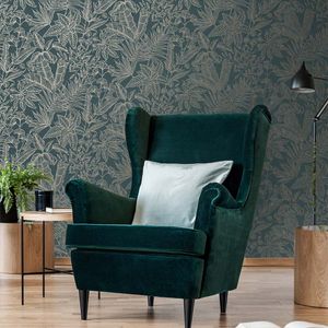 PAPEL TAPIZ OPULENCE PARADISE 0.52X10 MTS EMERALD