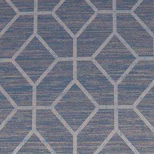 PAPEL TAPIZ OPULENCE ASSCHER GEO 0.52X10 MTS SAPPHIRE
