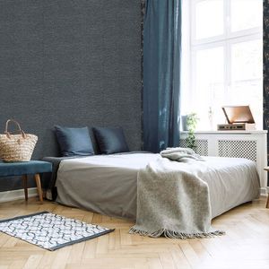 PAPEL TAPIZ SECRET GARDEN HERITAGE TEXTURE 0.52X10 MTS NAVY