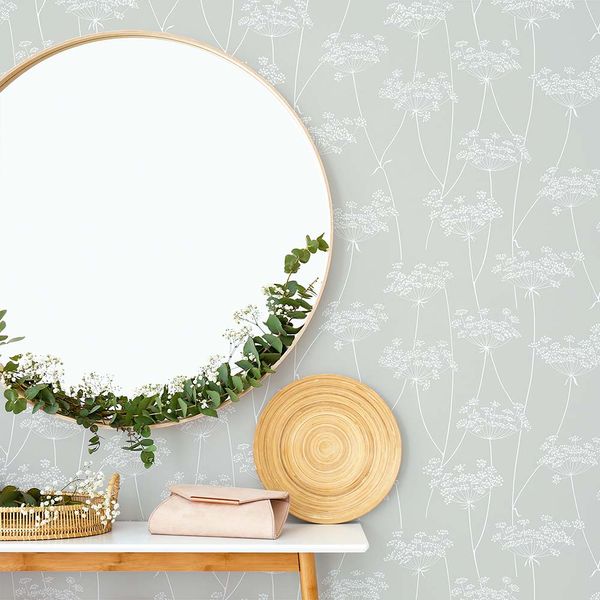 PAPEL TAPIZ SECRET GARDEN AURA 0.52X10 MTS SAGE