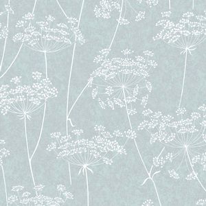 PAPEL TAPIZ SECRET GARDEN AURA 0.52X10 MTS BLUE