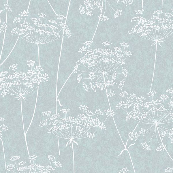 PAPEL TAPIZ SECRET GARDEN AURA 0.52X10 MTS BLUE