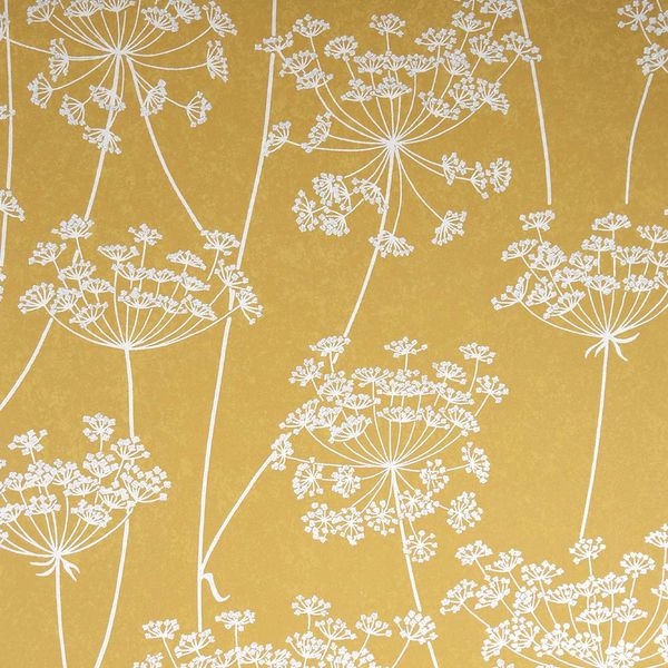 PAPEL TAPIZ SECRET GARDEN AURA 0.52X10 MTS OCHRE