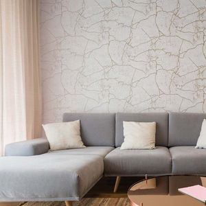 PAPEL TAPIZ SECRET GARDEN KINTSUGI 0.52X10 MTS GOLD