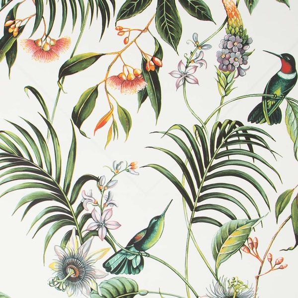 PAPEL TAPIZ PARADISE ADILAH 0.52X10 MTS WHITE