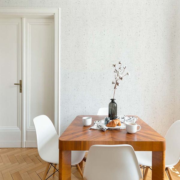 PAPEL TAPIZ OASIS ALPINE 0.52X10 MTS WHITE