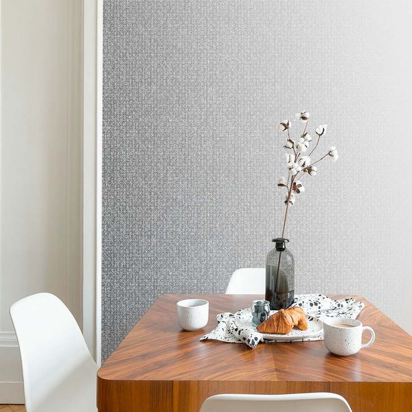 PAPEL TAPIZ OASIS OPTICAL 0.52X10 MTS SILVER