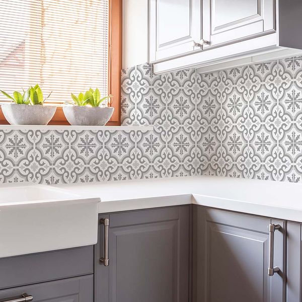 PAPEL TAPIZ OASIS GRECIAN 0.52X10 MTS GREY