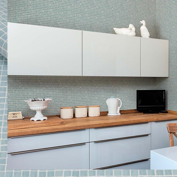 PAPEL TAPIZ OASIS SPECTRUM MOSAIC 0.52X10 MTS DUCK EGG