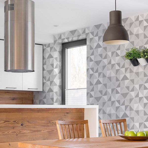 PAPEL TAPIZ OASIS OBELISK 0.52X10 MTS GREY