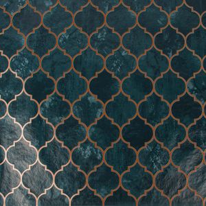 PAPEL TAPIZ OASIS TEGULA 0.52X10 MTS TEAL