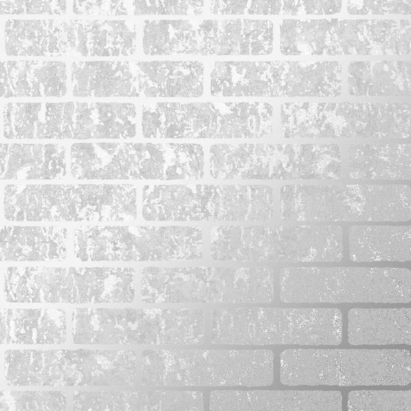 PAPEL TAPIZ VITTORIO MILAN BRICK 0.52X10 MTS SILVER