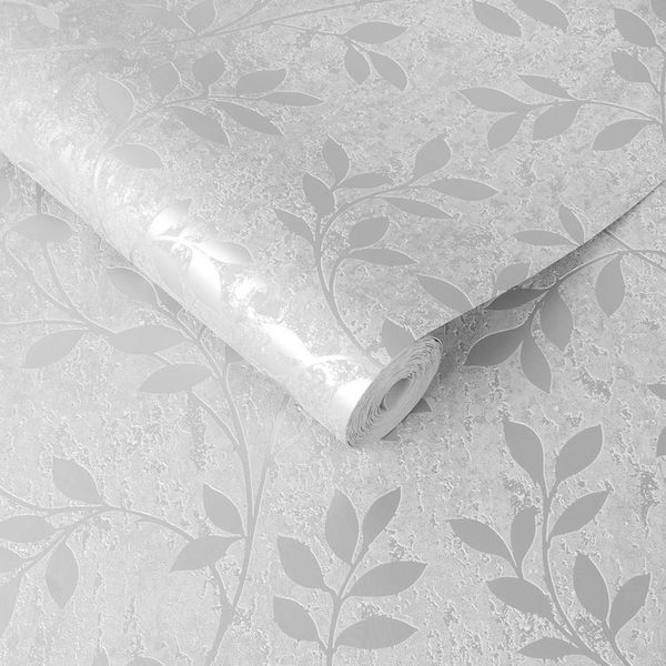 PAPEL TAPIZ VITTORIO MILAN TRAIL 0.52X10 MTS SILVER